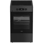 Whirlpool Kokk W5I8LCSTA, 60L, elektriline ahi, induktsiooniplaat, antriit, 4 p&otilde;letit, laste turvalisus