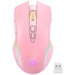 Onikuma CW905 2.4G juhtmevaba m&auml;ngurihiir, 600/1000/1600/2400/3600 DPI, 7 nuppu, 700 mAh, 10 m, RGB valgustus