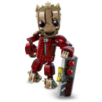 Lego LEGO MARVEL 76341 Ravager Jumpsuit Groot, 604 elementi, 250mm, 350mm, 190mm, 70mm, 10+ aastat