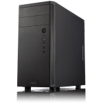 Fractal Design Core 1100 must FD-CA-CORE-1100-BL, 2x5.25'', 2x3.5'', 3x2.5'', 1xUSB 3.0, 1xUSB 2.0, 1xAudio v&auml;ljund, 3.8kg