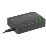 Lanberg lauakommutator DSP1-1005, 5 RJ-45 10/100/1000 Mbps, 10 Gb/s, halduseta, 2K MAC aadressi tabel