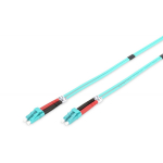 Digitus kiudoptiline kaabel DK-2533-03/3, 3m, OM3, LC-LC, duplex, 50&micro;m