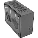Zalman M2 Mini ITX Korpus M2 mini (Gray), 328x150x235mm, 2.8kg, Alumiinium, Teras, 2x2.5" SSD/HDD, 1x80mm ventilaator, 1xUSB3.0