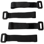 Logilink kaabliv&ouml;&ouml; KAB0056, 15cm, 2cm, 10 tk, nailon, must