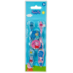 Peppa Pig hambaharjad 3761, 2 tk, pehmed harjased, l&otilde;bus ja kaasahaarav, vanemate j&auml;relevalve