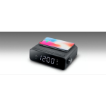 Muse &auml;ratuskell raadio M-175 WI, FM 20 jaama, AUX, USB, LED-ekraan 0,9", juhtmevaba laadimine 5W, must