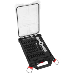 Milwaukee PACKOUT keermel&otilde;ikurite ja keermel&otilde;ikepihtide komplekt 38 tk, meetriline, Hex-LOK 2-in-1 k&auml;epide, 4932498721