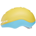 HJC GLEO laste jalgrattakiiver, MT YELLOW BLUE, 81600601, 230g, S, 49-55cm, magnetlukk, 4 ventilatsiooniava, In-mold, SELFIT&trade;