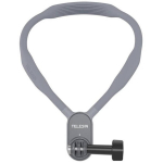 TELESIN TE-HNB-002 kaelarihm spordikaameratele ja telefonidele, 280x170x20mm, 170g, hall, silikoon, magnetkinnitus