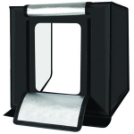 Puluz PU5070EU, 40x40x40 cm, 2x1200lm, 5500K, 30W, LED fotostuudio, kokkupandav, peegeldusvaba