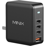Minix P165 GaN Wall Charger with 3x USB-C and 1x USB-A Ports