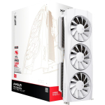 XFX Quicksilver Radeon RX 9070 XT Gaming Edition, RX-97TQICKW9, 16 GB GDDR6, 256-bitine, 2400 MHz, 2970 MHz, 7680 x 4320