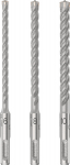 3 SDS plus-5X komplekts 6/8/10 mm, Perforatora urbjiem, smalcinātājiem PRO SDS PLUS-5X PERFORATORU TRIECIENURBJU KOMPLEKTS, 2608833912, BOSCH