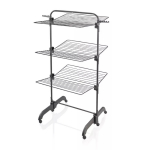 Comfort Tower 420 Must LEIFHEIT 1081691 76.5 x 70 x 145cm 42m kuivatamise pikkus