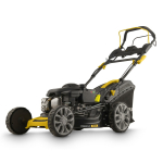 Iseliikuv muruniiduk, POWERPLUS, POWXG60260, 150 cc, 460 mm l&otilde;ike laius, elektriline k&auml;ivitus, 7 k&otilde;rguse reguleerimise taset.