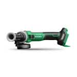Bezvadu disku slīpma&scaron;īna, HIKOKI, G1813DEW2Z, 18 V, 125 mm, bezsuku motors, augsta jauda, automātiska ātruma regulācija