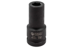 S&uuml;gav l&ouml;&ouml;kpadrun 16 mm, 3/4"DR, 6-kant, FORSAGE, F-46510016, CrMo teras