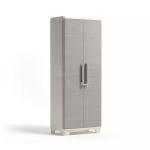 Linear puidust k&otilde;rge kapp KETER 29210299 68x39x173cm helebeež/helehall