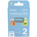 Laetavad Ni-MH patareid 550 mAh mahutavusega ja AAA formaadis ENELOOP Lite BK-4LCCE/2BE 2 tk Panasonic