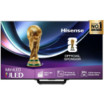 Hisense televizors 85U7Q PRO 85" 4K 3840 x 2160 ULED plakans Mini LED PRO 500 cd/m&sup2; 6 ms 2000:1 16:9 DVB-C DVB-S DVB-S2 DVB-T DVB-T2 Wi-Fi Ethernet LAN