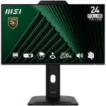 MSI LCD monitor PRO MP242PMG 23.8 tolli FHD 1920 x 1080 120Hz IPS 1ms 1x HDMI 1.4b 1x DP 1.2a 1x D-Sub 2xUSB 5Gbps Type-A 1x USB 5Gbps Type-B sisseehitatud k&otilde;larid veebikaamera anti-peegeldus anti-v&auml;rin v&auml;hem sinist valgust T&Uuml;V sertifitseeritud VESA  ...