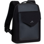 Rivacase seljakott 8521BLACK 13.3" 110 mm s&uuml;gavus, 250 mm laius, 350 mm k&otilde;rgus, 500 g kaal, Monokroomne