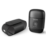 Philips Habemeajaja S591/05, Must, Liitium-ioon aku, P&ouml;&ouml;rlev, Veekindel, Laetav, Laadimisaeg 1 h, Aku t&ouml;&ouml;aeg kuni 40 min