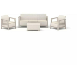 Keter Aia m&ouml;&ouml;bli komplekt 29214645ECO 39.00kg, 182.00cm x 70.00cm x 79.00cm, 2 tugitooli, diivan, laud