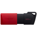 Kingston USB m&auml;lupulk DataTraveler Exodia M DTXM/128GB, 128 GB, USB 3.2 Gen 1, USB Type-A, must/ punane