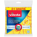 Vileda Universaalne riie 144826, 340mm, 340mm, 50% Viskoos, 30% Pol&uuml;ester, 20% Pol&uuml;prop&uuml;leen, 3 pc(s), 40 &deg;C