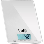 Lafe K&ouml;&ouml;gikaal WKS001.5 LAFWAG44841, 5kg, 1g t&auml;psus, LCD, valge, klaaspind, tara funktsioon, libisemisvastane alus
