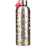 Paladone Super Mario Metalline Veepudel PP15877NN, 500ml, roostevaba teras, mitmev&auml;rviline, kandmisriba