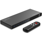 Digitus HDMI l&uuml;liti, 5x1, DS-55334, DC 5 V, 48 Gbps, 8K tugi, DTS tugi, Dolby Digital tugi, HDR tugi