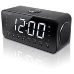Muse Kellaraadio M-192CR, 800g, 2xAAA, 1,8" LCD, FM, kahekordne &auml;ratuskell, Aux sisend, automaatne ja k&auml;sitsi jaamade otsing