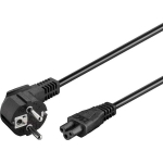 Goobay Toitekaabel 68004, 1.8m, must, CEE 7/7 kuni C5, IEC-60320-C5