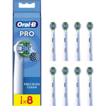Oral-B Precision Clean harjapead EB20RX-8, 8 tk, valge
