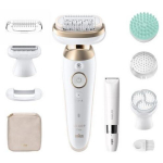 Braun Epilaator SES9-481, 50 min, 2 v&otilde;imsustaset, niiske ja kuiv, 40 pintsetti, pestav