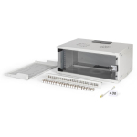 Digitus SOHO Pro v&otilde;rgukomplekt DN-49200-SET, 19", 4U, 54x40cm, helehall, lukustatav uks