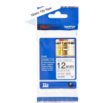 Brother TZe-N231 m&auml;rgistuslindi kassett, 12mm, 8m, must valgel, lamineerimata, termotr&uuml;kk, &uuml;hilduv P-Touch