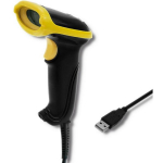 Qoltec 50867 laserlugeja, 1D/2D, USB, 5V, 1.8m, 0-50&deg;C, must