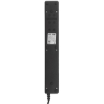 Hsk Data Atrack 19" paneel 5x220V ACAR A-504 ALP-ACAR504WF---03BKG, 250V, 5 pistikupesa, 3m juhe, must, &uuml;lepingekaitse