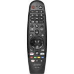 Savio RC-28 universaalne LG TV kaugjuhtimispult, IR, 10m, AA, must
