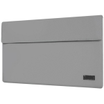 Arzopa 17.3" Sleeve, 41x27.5cm, PU nahk, hall, sobib 16.1-17.3" seadmetele