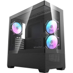 Darkflash DS900 AIR arvuti korpus, must, 6x ARGB ventilaatorid, ATX/M-ATX/ITX, 425mm VGA, 170mm CPU, 7 pesa