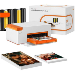 Liene Amber M110 4x6" Portable Photo Printer with 60 sheets of 4x6" photo paper