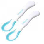Kidsme termolusikas 9857AQ, 2 tk, pol&uuml;prop&uuml;leen, alates 6 kuust, temperatuuri indikaator