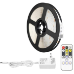 LEPRO 410049-DWW-EU LED-riba, 5m, 300 LED, 1000lm, 12V, 12W, CRI 85, 3000-5500K, kaugjuhtimine