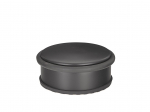 Geko vabalt seisva uksepeatus GH01003, 103mm, 45mm, roostevaba teras, matt must, universaalne kasutamine, stiilne disain