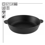 Panna čuguna "Monolith" 260х60mm TМ BC-M2660U BRIZOLL