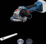Akumulatora slīpma&scaron;īnas GWS 18V-8 PROFESSIONAL BOSCH 06019N9000